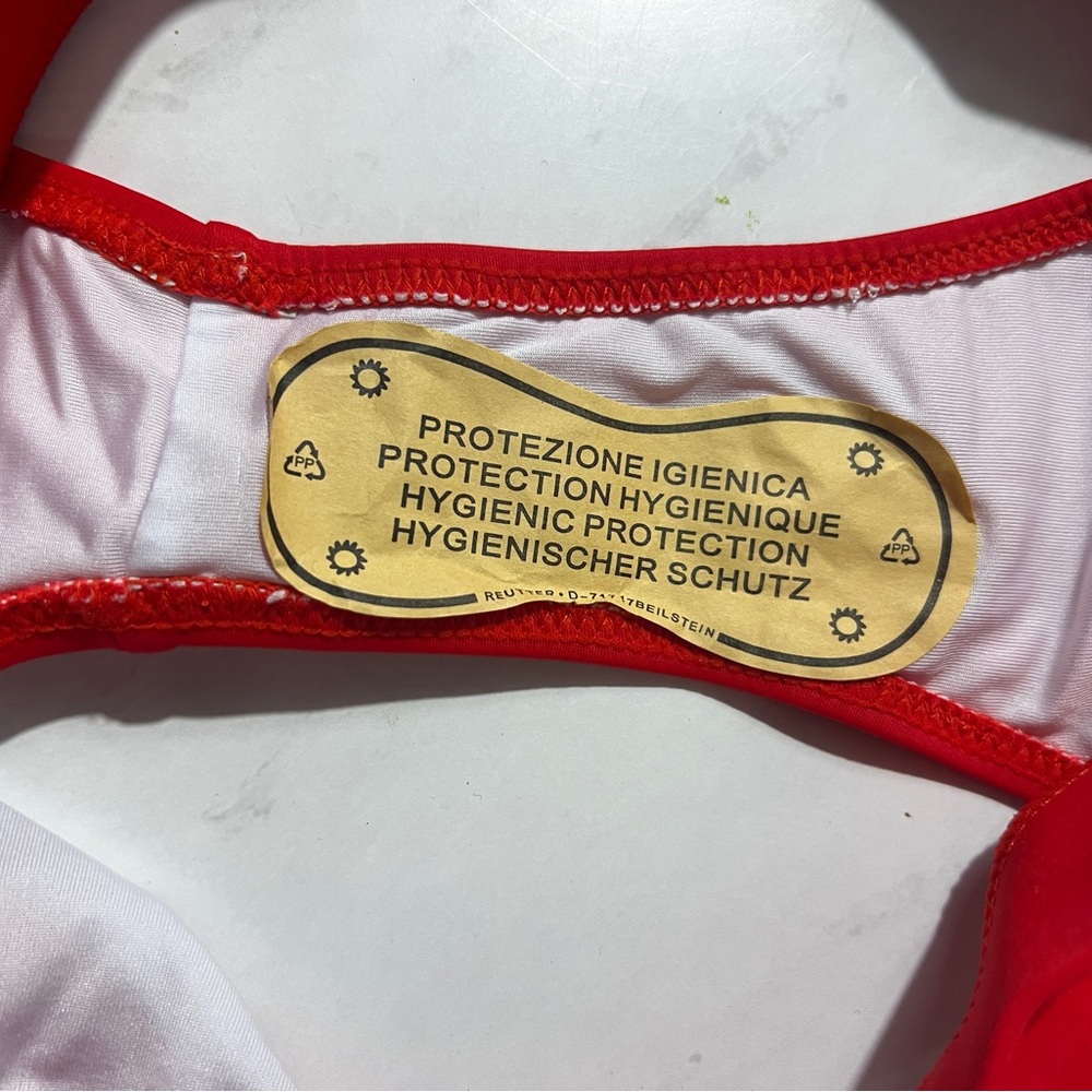 Red Bikini Set - Picture 3 of 3